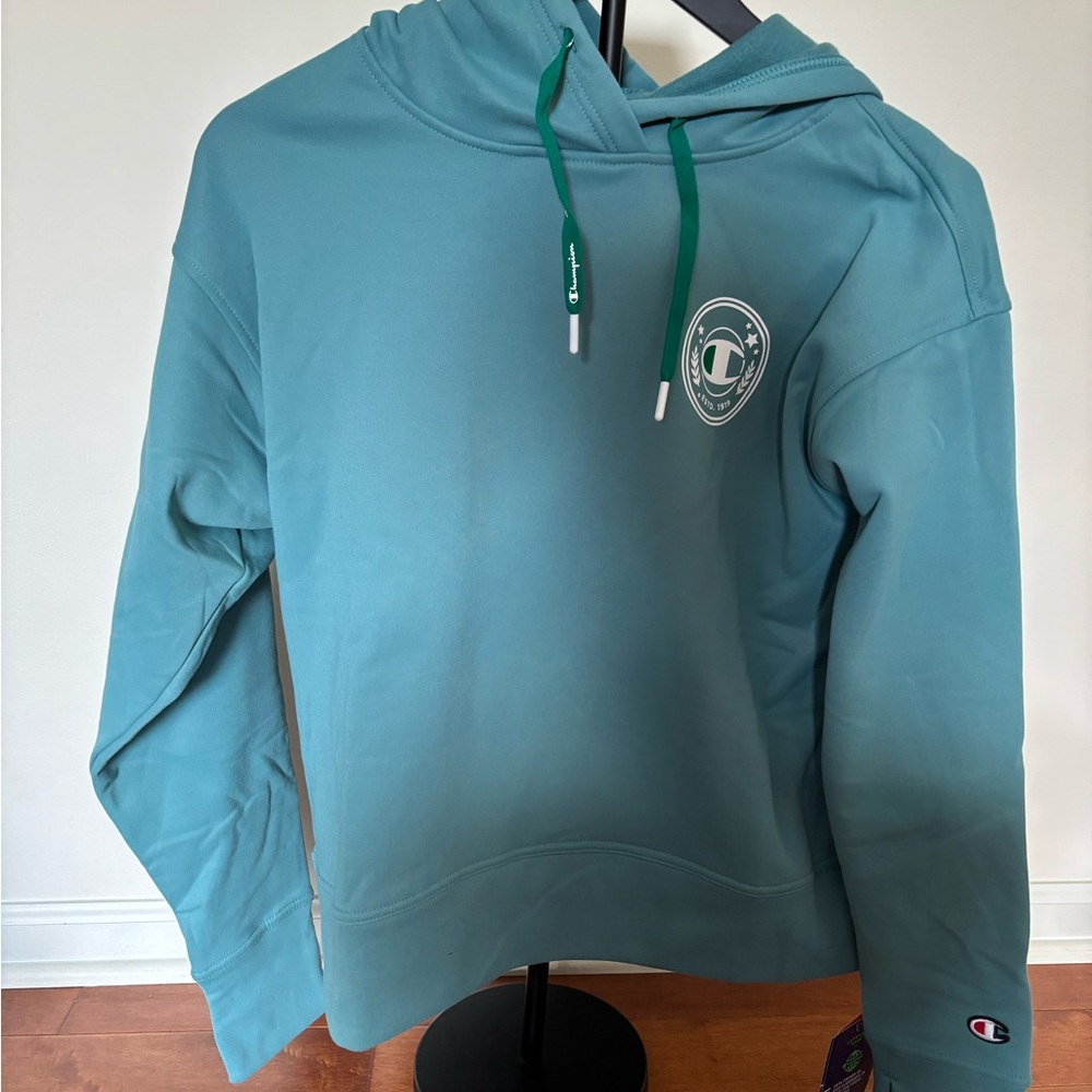 Champion Aqua Tonics Game Day Eco Hoodie Women's Small NWT - Picture 3 of 5